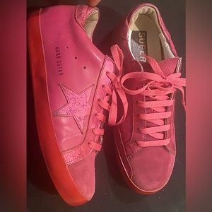 GOLDEN GOOSE RARE PINK RED